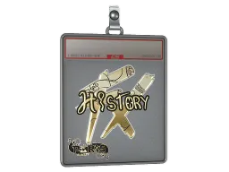 Sticker Slab | History (Gold) | Paris 2023