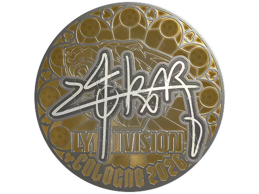 Sticker | z4KR (Foil) | Cologne 2026