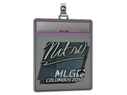 Sticker Slab | nitr0 (Foil) | MLG Columbus 2016