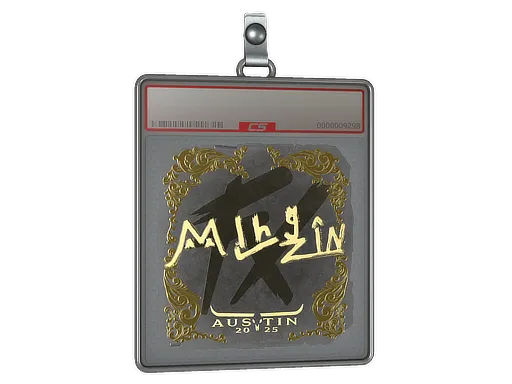 Sticker Slab | mlhzin (Gold) | Austin 2025