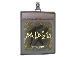 Sticker Slab | mlhzin (Gold) | Austin 2025