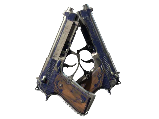 Dual Berettas | Moon in Libra (Battle-Scarred)