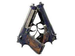 Dual Berettas | Moon in Libra (Battle-Scarred)