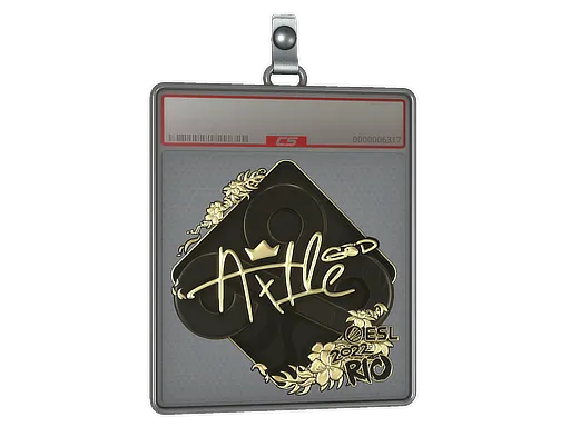Sticker Slab | Ax1Le (Gold) | Rio 2022