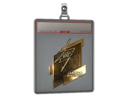 Sticker Slab | Zeus (Gold) | Boston 2018