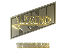 Sticker | jL (Gold) | Copenhagen 2024