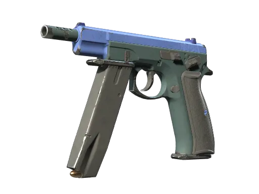 CZ75-Auto | Indigo (Well-Worn)