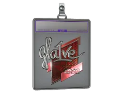 Sticker Slab | gla1ve (Foil) | Boston 2018