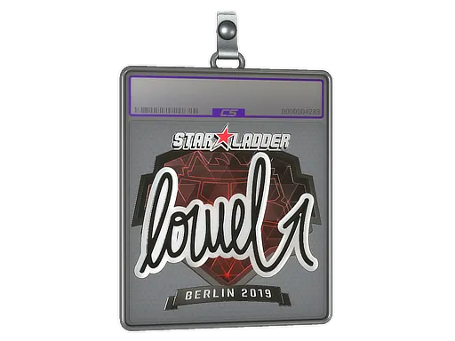 Sticker Slab | loWel (Foil) | Berlin 2019