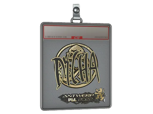 Sticker Slab | dycha (Gold) | Antwerp 2022