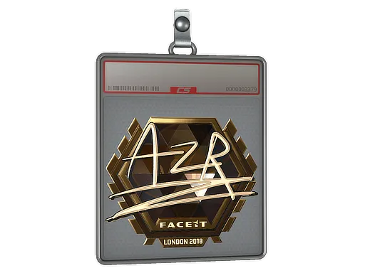 Sticker Slab | AZR (Gold) | London 2018