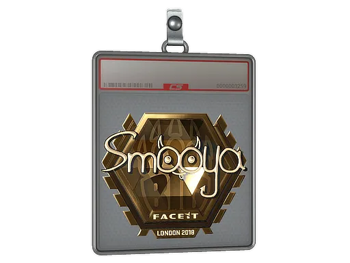 Sticker Slab | smooya (Gold) | London 2018