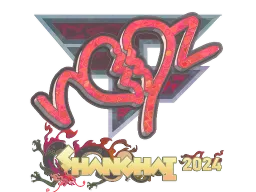 Sticker | ropz (Holo) | Shanghai 2024
