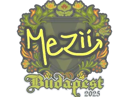 Sticker | mezii | Budapest 2025