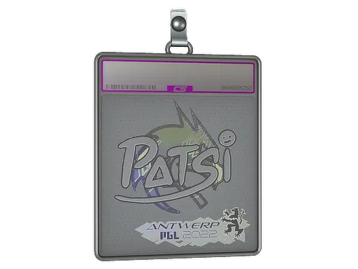 Sticker Slab | Patsi (Holo) | Antwerp 2022