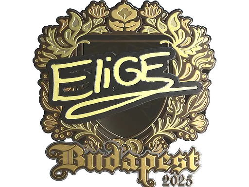 Sticker | EliGE (Gold) | Budapest 2025