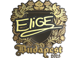 Sticker | EliGE (Gold) | Budapest 2025