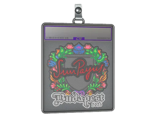Sticker Slab | SunPayus (Embroidered) | Budapest 2025