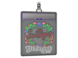 Sticker Slab | SunPayus (Embroidered) | Budapest 2025
