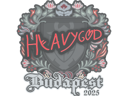 Sticker | Heavygod | Budapest 2025