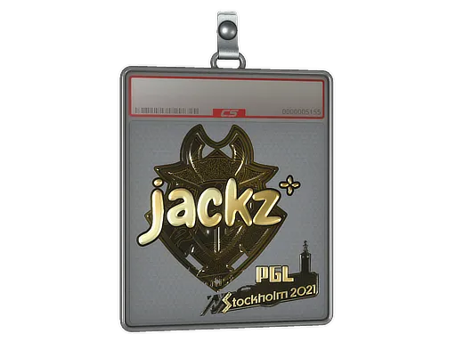 Sticker Slab | JACKZ (Gold) | Stockholm 2021