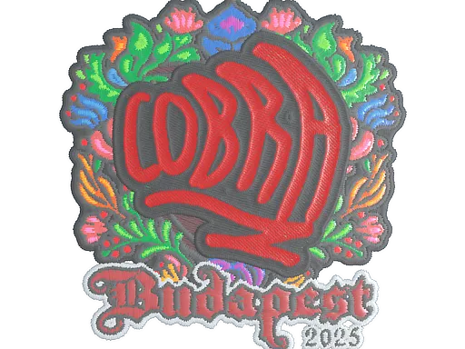 Sticker | cobra (Embroidered) | Budapest 2025