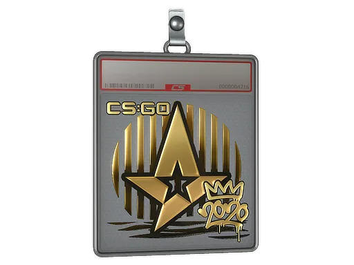 Sticker Slab | Astralis (Gold) | 2020 RMR