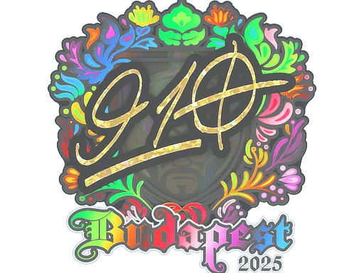 Sticker | 910 (Holo) | Budapest 2025