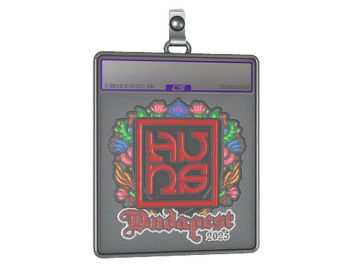 Sticker Slab | The Huns (Embroidered) | Budapest 2025