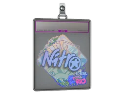 Sticker Slab | nitr0 (Holo) | Rio 2022