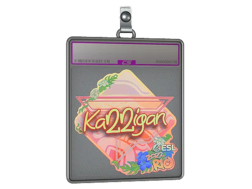 Sticker Slab | karrigan (Holo) | Rio 2022