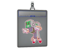 Sticker Slab | Retro Zeus
