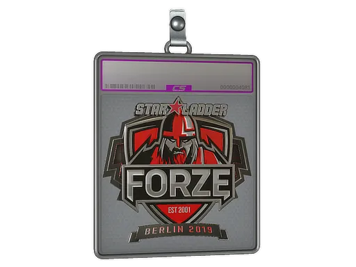 Sticker Slab | forZe eSports (Foil) | Berlin 2019