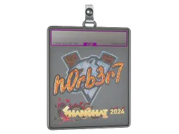 Sticker Slab | n0rb3r7 (Holo) | Shanghai 2024