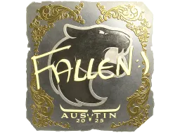Sticker | FalleN (Gold) | Austin 2025