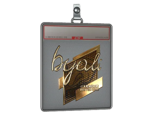 Sticker Slab | byali (Gold) | Boston 2018