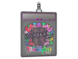Sticker Slab | Marek (Holo) | Budapest 2025