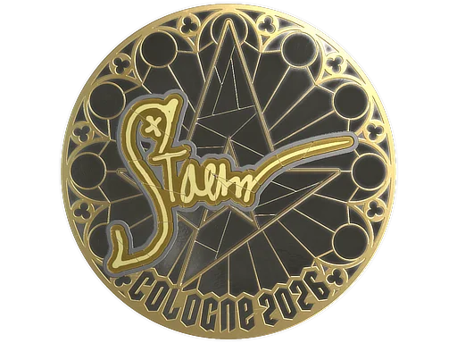 Sticker | Staehr (Gold) | Cologne 2026