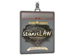 Sticker Slab | stanislaw (Gold) | Berlin 2019