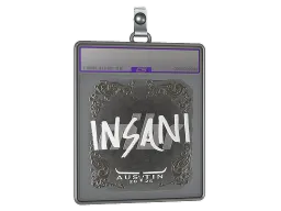 Sticker Slab | insani (Foil) | Austin 2025