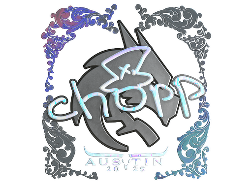 Sticker | chopper (Holo) | Austin 2025
