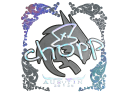 Sticker | chopper (Holo) | Austin 2025