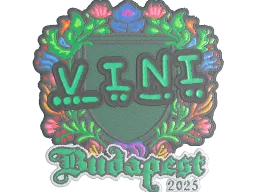 Sticker | VINI (Embroidered) | Budapest 2025