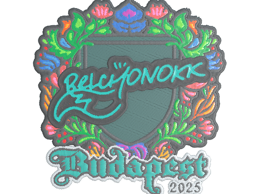 Sticker | BELCHONOKK (Embroidered) | Budapest 2025