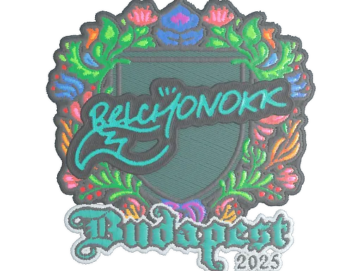 Sticker | BELCHONOKK (Embroidered) | Budapest 2025