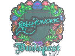 Sticker | BELCHONOKK (Embroidered) | Budapest 2025