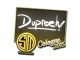 Sticker | dupreeh | Cologne 2015 CS2 skin