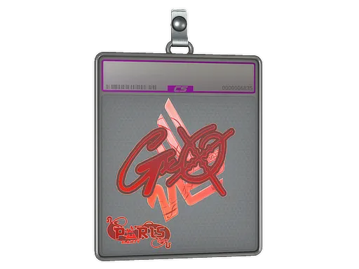 Sticker Slab | gxx- (Holo) | Paris 2023