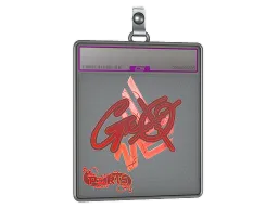 Sticker Slab | gxx- (Holo) | Paris 2023