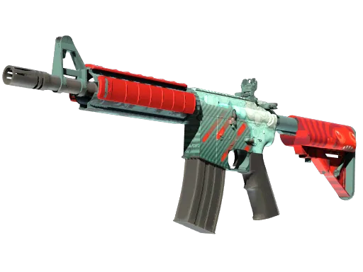 StatTrak™ M4A4 | Bullet Rain (Minimal Wear)